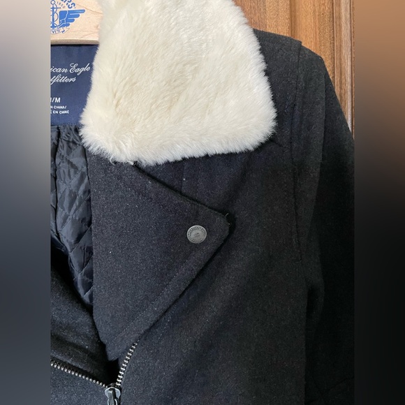 American Eagle Wool Motojacket - Picture 4 of 8